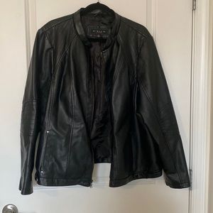 women’s leather jacket 3X